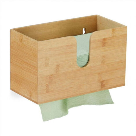 Dispenser di carta in bambu 8