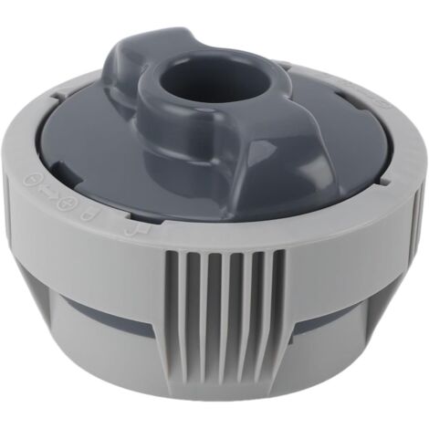 Dispenser di cloro sostitutivo per piscina chimica in PVC compatibile con P05345 P03821 per preservare la qualità dell'acqua (grigio)