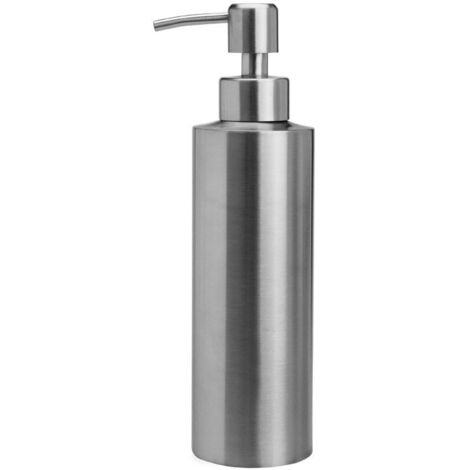 Dispenser di sapone a parete - Dispenser di sapone - Montaggio a parete - Tre serbatoi - 3 x 500 ml - Acciaio inossidabile - Grande capacità - Comodo - Ricaricabile - Dispenser di shampoo - Dispenser 