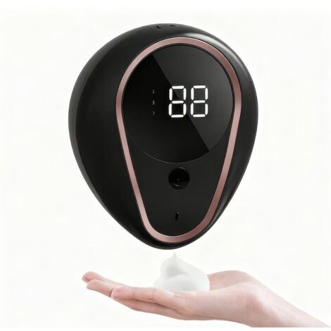 Dispenser di sapone a parete senza contatto, automatico, da 300 ml, ideale per case e hotel.