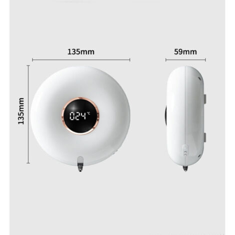 Dispenser di sapone automatico a parete, ricaricabile senza contatto, da 300 ml, per bagno e cucina.