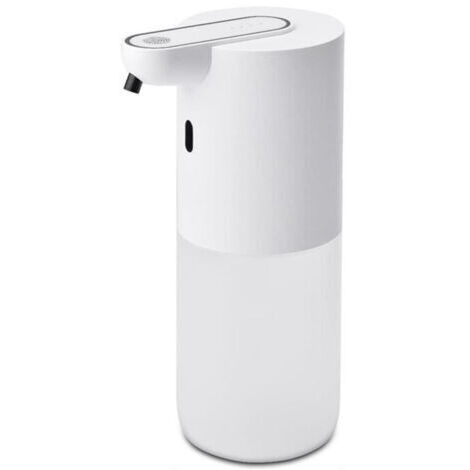 Dispenser di sapone automatico – Dispenser di sapone con sensore a quattro livelli, 1 porta di ricarica USB, 400 ml, montaggio a parete.