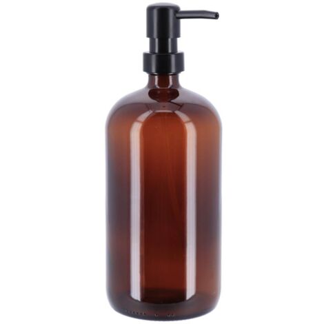 Dispenser di sapone da 1000 ml, colore ambra.