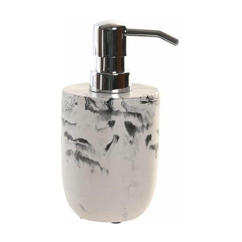 Image of Dkd Home Decor - Dispenser di Sapone Nero Cemento Bianco