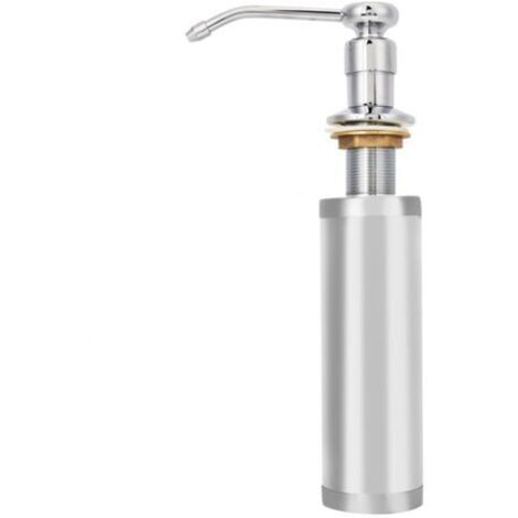 Dispenser di sapone in schiuma in acciaio inox: pratico ed elegante, ideale per bagni, cucine, uffici, scuole e ristoranti.