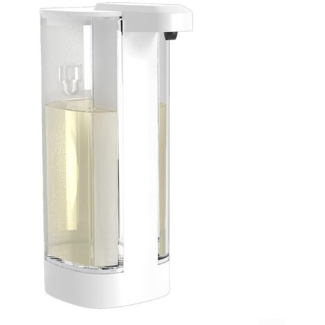 Dispenser di sapone per le mani senza contatto da 500 ml con sensore automatico, dispenser di sapone elettrico da parete impermeabile per bagno