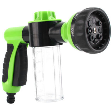 Dispenser di schiuma per auto, spruzzatore portatile a 8 getti, strumento di pulizia per