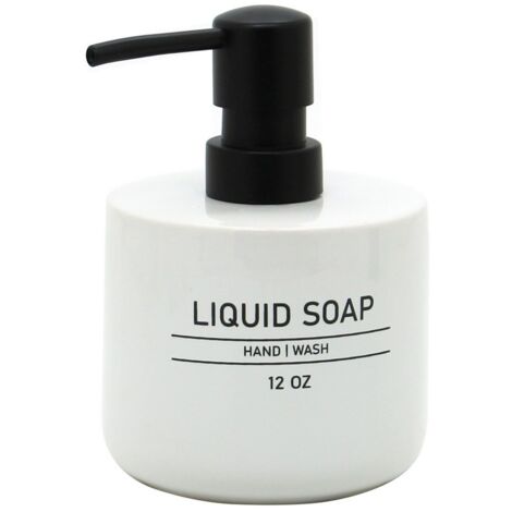 Dispenser in ceramica bianco - serie White