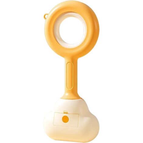 Dispenser per sacchetti per deiezioni canine con paletta e secchiello, facile da usare, secchiello a forma di artiglio con dispenser per sacchetti e pinza per trasportare i sacchetti.