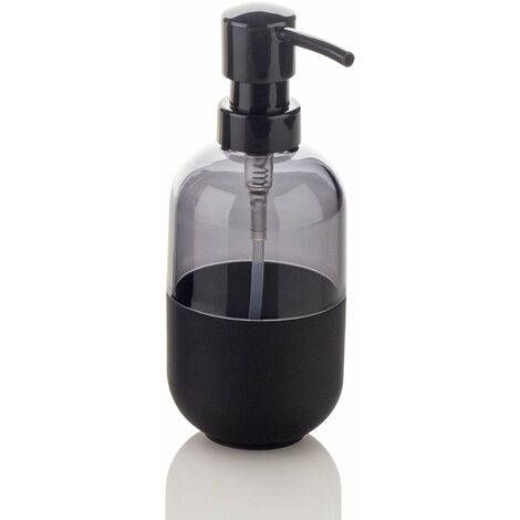 DISPENSER SAPONE E DISINFETTANTE MANI NERO OTTO CADDY - Accessori Bagno  Peragashop