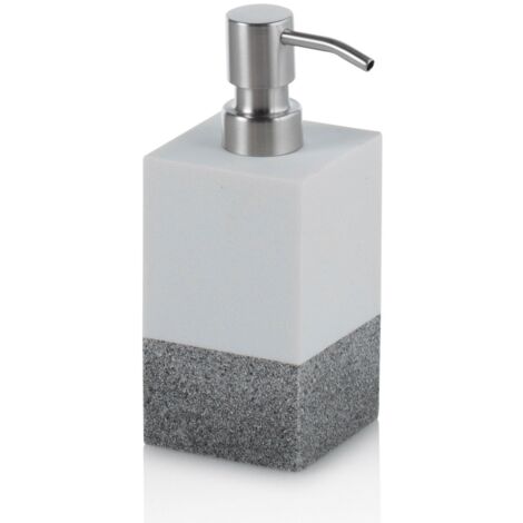 "Dispenser per sapone CARRARA in resina e metallo"