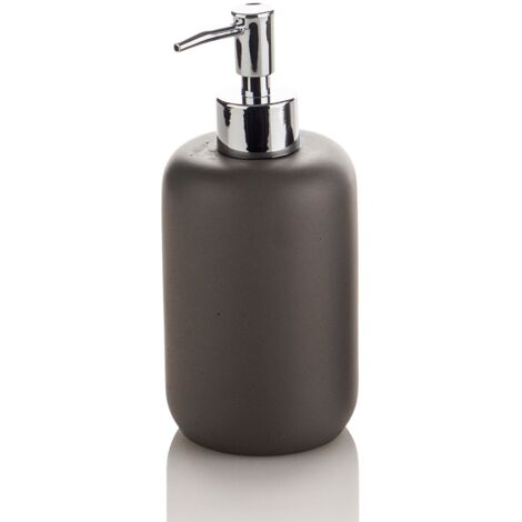 "Dispenser per sapone NIZZA grigio in resina"