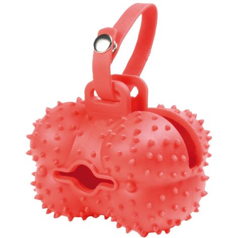 Dispenser porta sacchetti igienici con rotolo modello Osso per cani