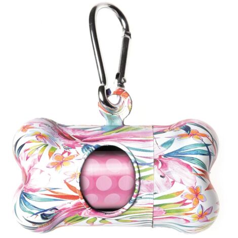 Dispenser porta sacchetti igienici in plastica con rotolo modello Pop per cani