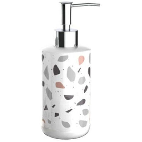 Dispenser Porte Savon Liquide Granille Blanche Multicolore