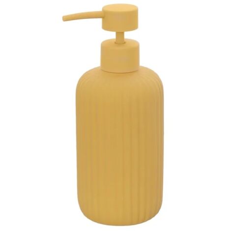 DISPENSER SAPONE COLOR GIALLO.