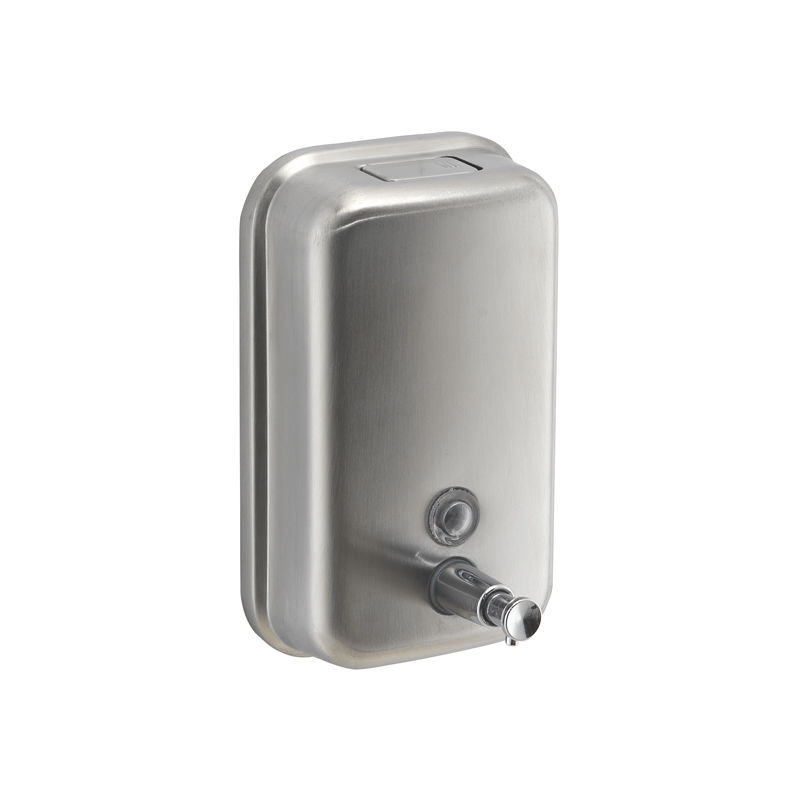 Dosatore Sapone Da Muro.Dispenser Sapone Da Parete Gedy Whale Da 1000 Ml In Acciaio Inox E Abs 2076