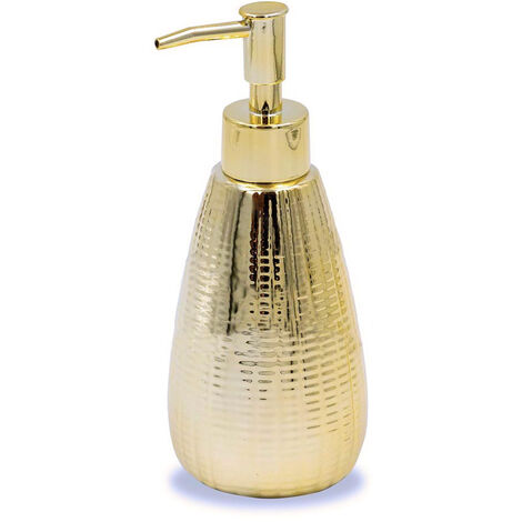 Dosa sapone cromo oro bronzo dispenser sapone bagni eleganti Bari