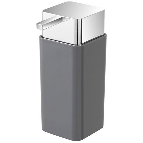 Dispenser Sapone Liquido In Plastica Grigio Da Appoggio Star
