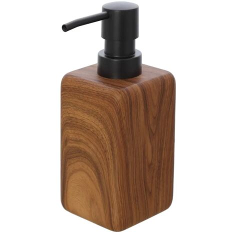 Dispenser sapone liquido in poliresina dall’effetto legno Radici