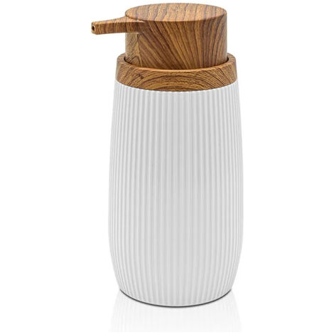 DISPENSER SAPONE LONDON BIANCO / LEGNO