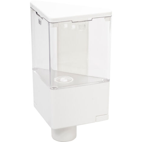 Dispenser Sapone Manuale a Parete Bagno Igienizzante Mani con Riempimento