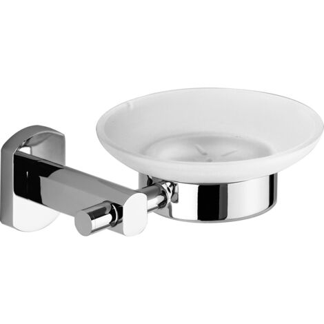 Dispenser sapone Portasapone liquido in vetro da parete per bagno - EP11 Edera