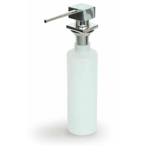 Dispenser sapone quadrato Elleci Element Cromato - ADI02301