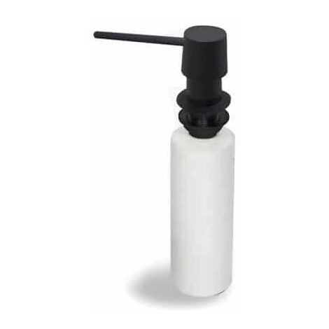 Dispenser sapone tondo Elleci Element Nero - ADI02300BK