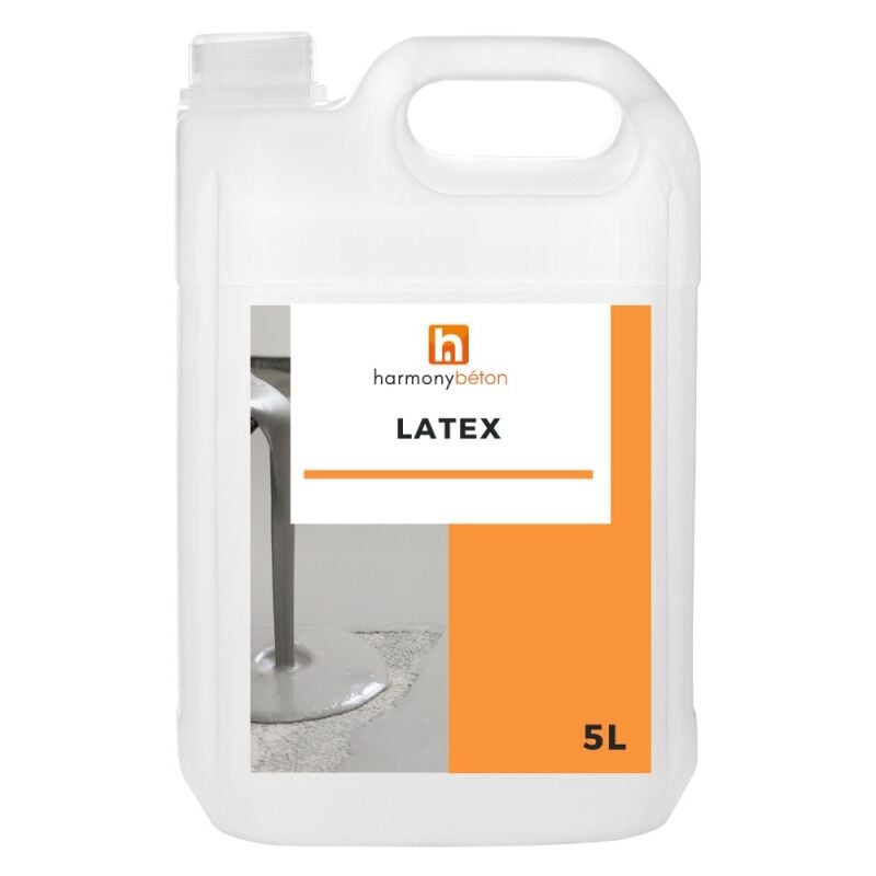 Résine d'accrochage pour béton et mortier - Résine Latex - 5 l - Harmony Béton