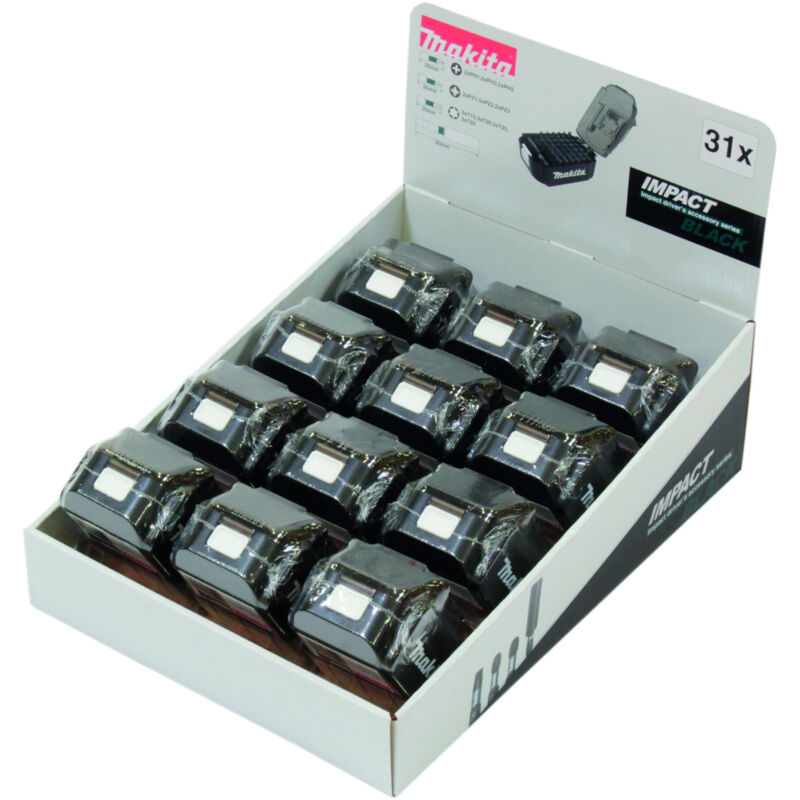 Image of Makita Display Torsion Bitset 31-tlg. E-03090