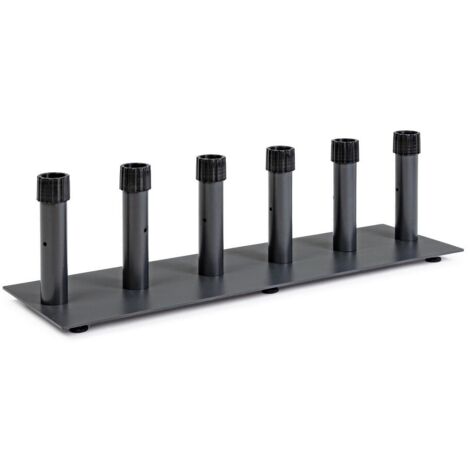 DISPLAY 6 POSTI PORTA OMBRELLONE GRIGIOSCURO DM PALI 5,3 BIZZOTTO