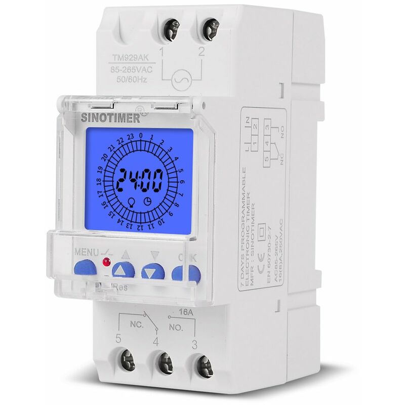 Lifcausal - Display lcd digitale 24 ore Orologio