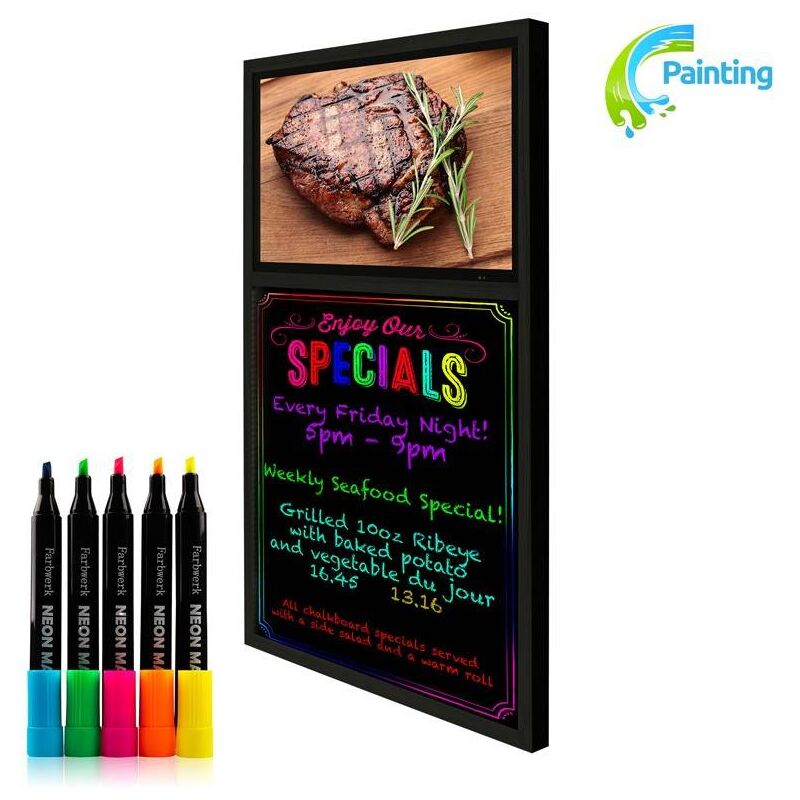 

Barcelona Led - Display publicitario de pared 27' LCD con pizarra