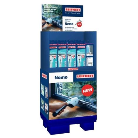 Display Touch Leifheit Espositore 16 pz Lavavetri aspirante NEMO Expo21 expo 21