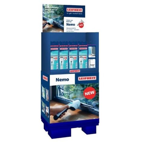 Display Touch Leifheit Espositore 16 pz Lavavetri aspirante NEMO Expo21 expo 21