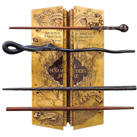 Display Varitas Mapa Merodeador Harry Potter