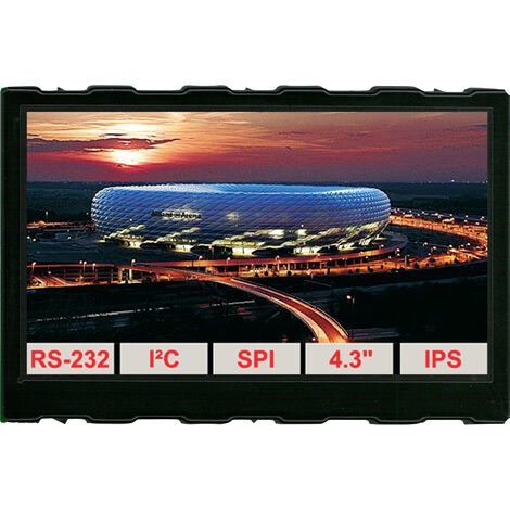 DISPLAY VISIONS LCD-Display (B x H x T) 68 x 26.8 x 10.8mm