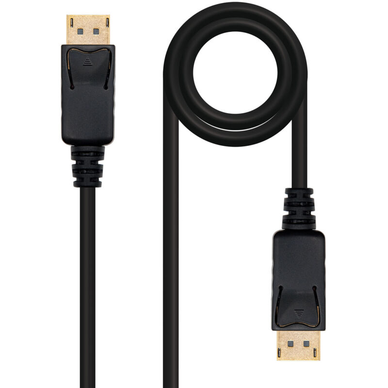 Nano Cable Schwarz Displayport Dp/M-Dp/M Kabel 1M Nanokabel