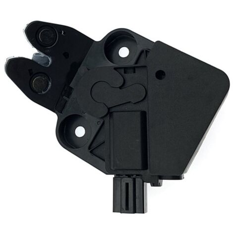 Disponible en 1 couleur : Noir  Matériaux : ABS + Métal  Ensemble de verrouillage de coffre de voiture, actionneur de verrouillage de porte.