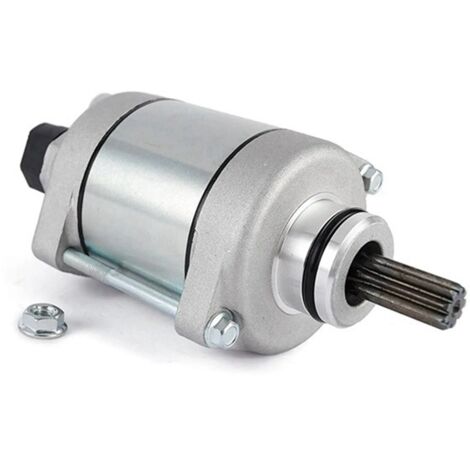 Disponible en une seule couleur : argent. Fabriqué en métal. Ce démarreur est compatible avec les véhicules KTM et Husaberg. Couple élevé, faible niveau sonore, il remplace les démarreurs usés et gara