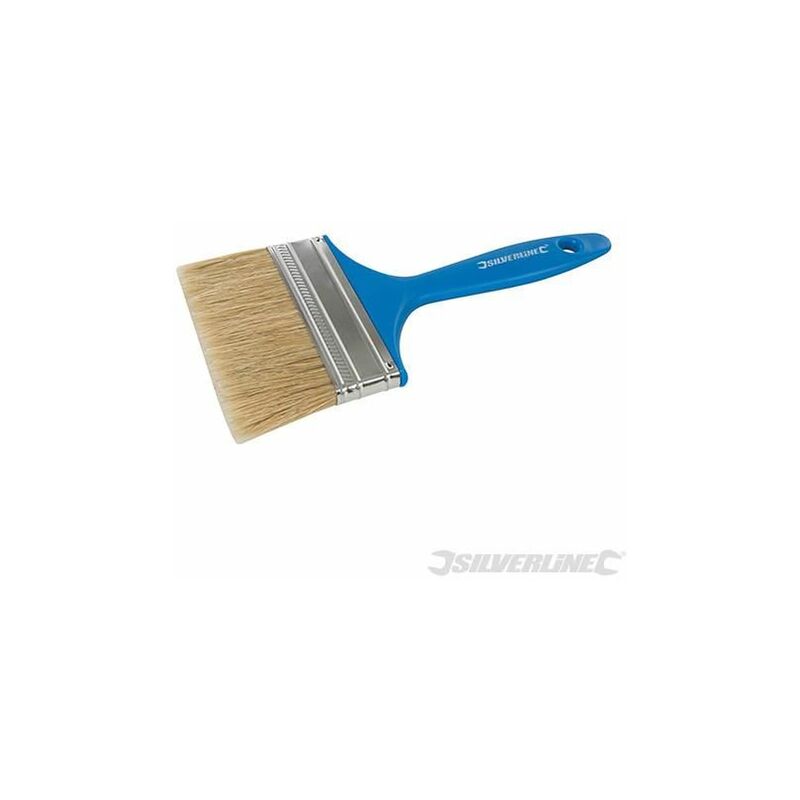 Disposable Paint Brush 100mm / 4' 606675 - Silverline