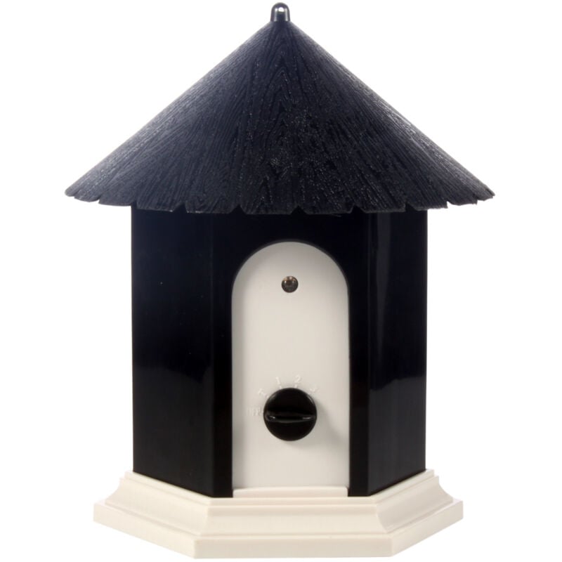 Fei Yu - Dispositif anti-aboiement à ultrasons sûr pour chien de 50 pieds, design de cage à oiseaux anti-aboiement pour extérieur