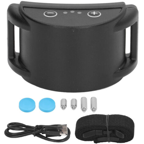 Dispositif Anti-Aboiement Automatique pour Chien, Contrôle Vocal, Étanche et Rechargeable - Outil de Dressage Canin
