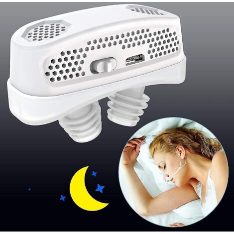 Dispositif anti-ronflement 3 en 1, filtre purificateur d'air et dispositif anti-ronflement automatique 2021, solution contre le ronflement