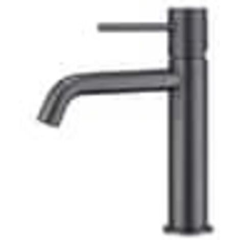 Dispositif antilevier pour lavabo corps en laiton avec cartouche en céramique Ø26mm et finition PVD IMEX noir
