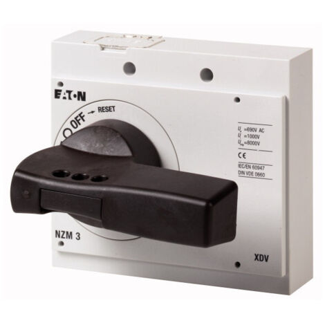 Dispositif de commande Eaton nzm3-xdv verrouillable arrêt urgence