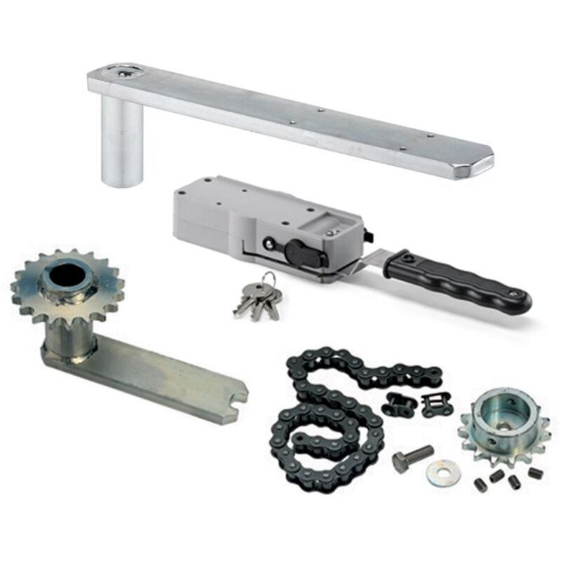 Kit déverrouillage à clé pour ouverture jusqu'à 180° sb.du180.k 9747097 - Beninca