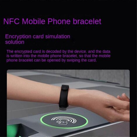 Dispositif de lecture-écriture NFC, lecteur de cartes, décodeur de contrôle d'accès crypté --