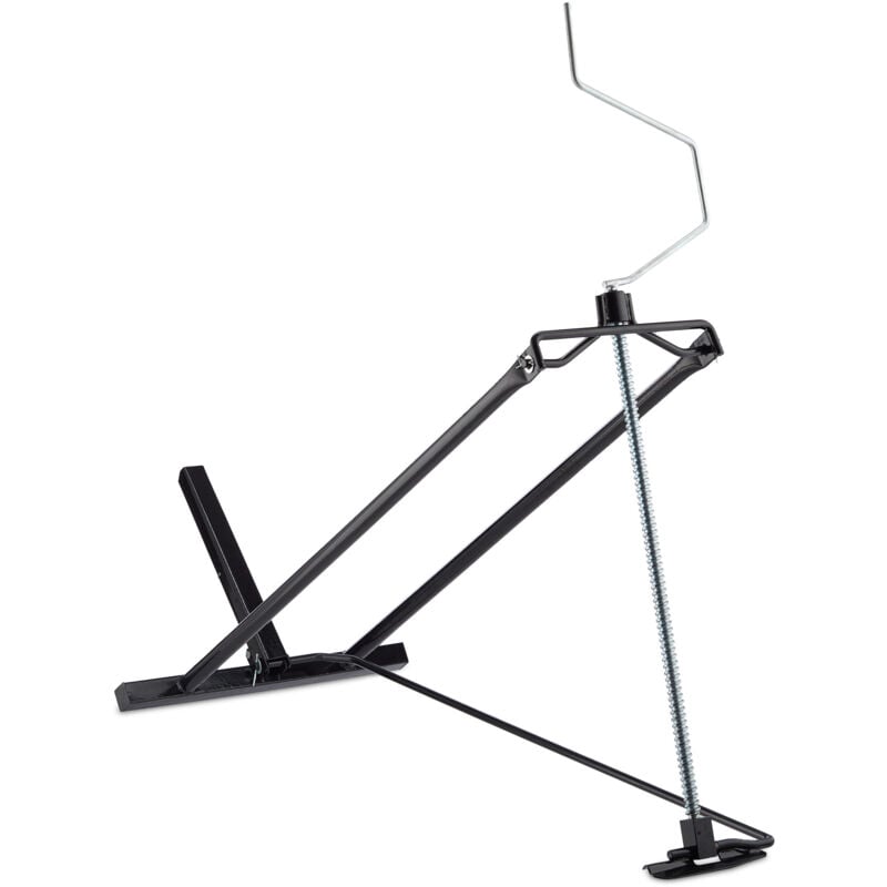Dispositif de levage Lève tondeuse, 400 kg, dispositif d'inclinaison de tondeuse, angle d'inclinaison - Relaxdays